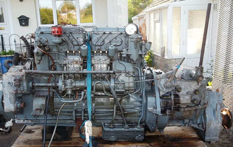 Gardner 6lx marine engine 001