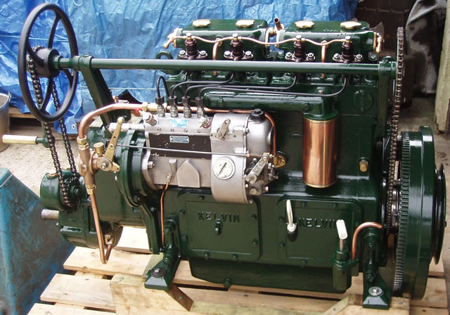 Kelvin P4R engine 013