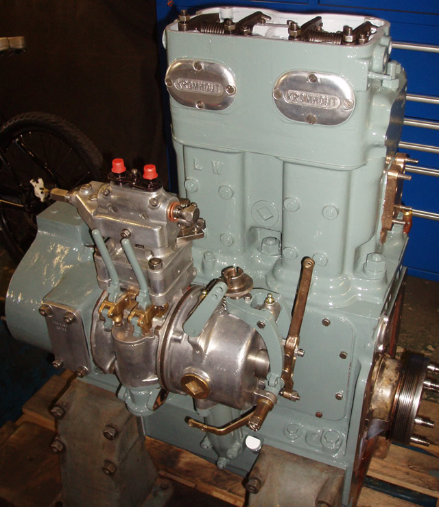 Kromhout Gardner 2LS LW engine 008