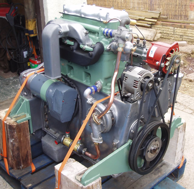 Kromhout Gardner 3LW engine 012