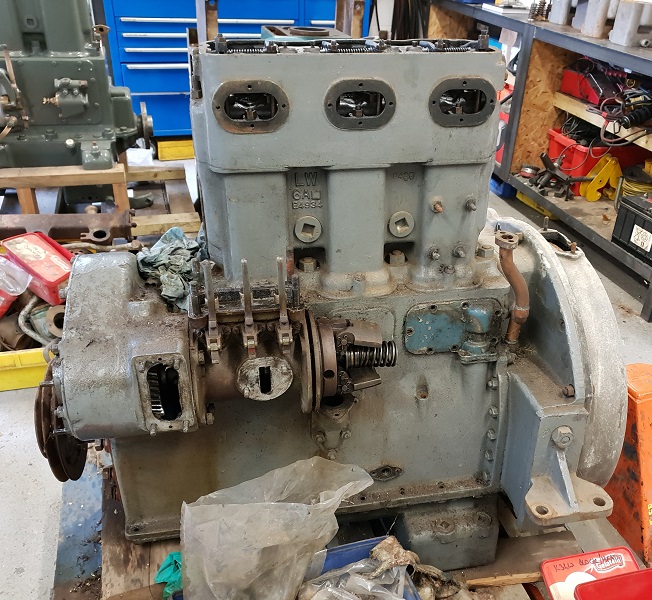 Kromhout Gardner 3lw engine 003