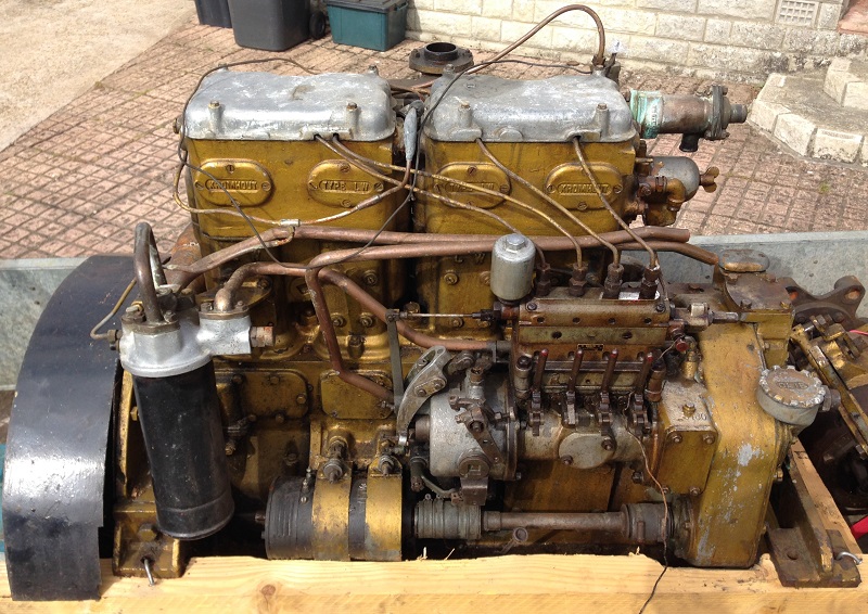 kromhout gardner 4lw engine 001