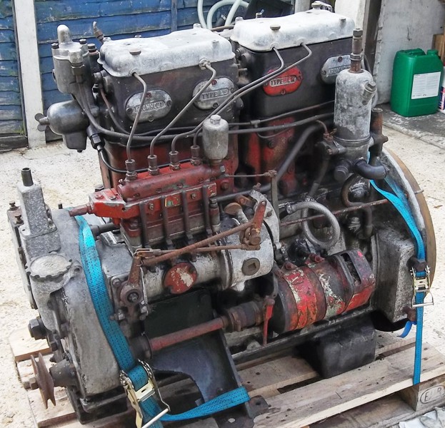 kromhout Gardner 4lw engine 001
