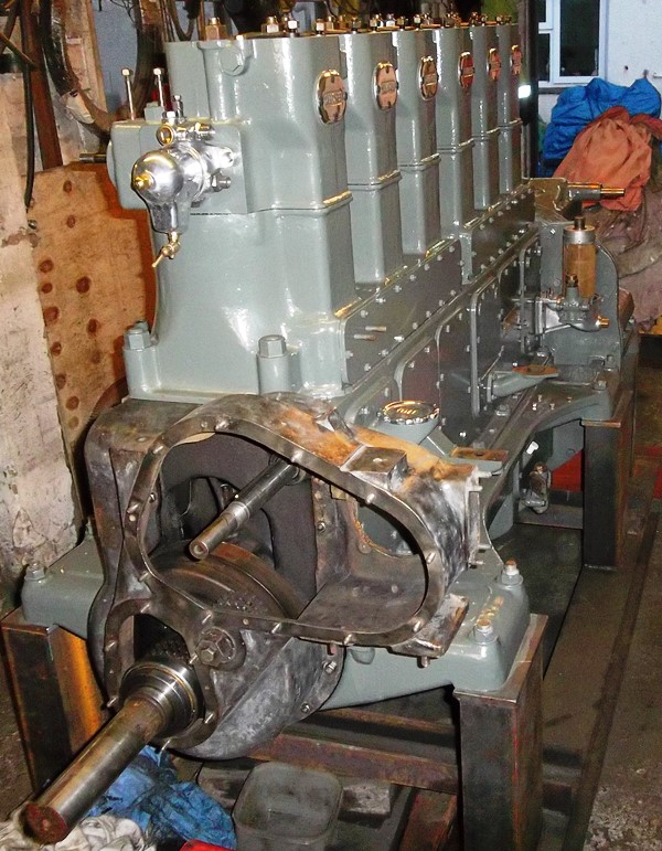 Gardner 6L3 marine engine strip Beta III fireboat 004