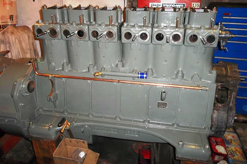 Gardner 6L3 marine engine strip Beta III fireboat 005