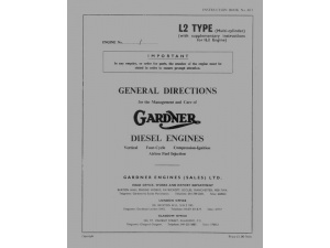 1 to 6L2 General Directions Manual 