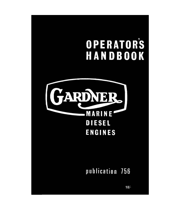 Gardner Marine Diesel Engines Instruction Book
