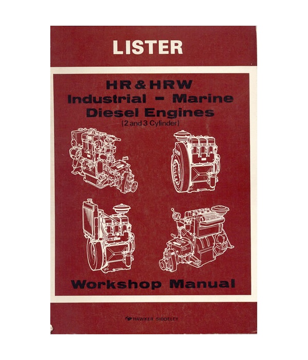 HR HRW 2&3 Cylinder Workshop Manual